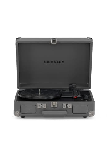 Crosley Stave Plattenspieler Mit Lautsprechern – Bluetooth, 60W Sound, Audio-Technica Tonabnehmer, Holzdesign