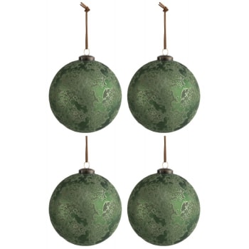 DPKOW Lot De 2 Boules De Noël Personnalisées – Meilleur Papa / Meilleure Maman – 80 Mm – Plastique Incassable – Rouge Et Vert
