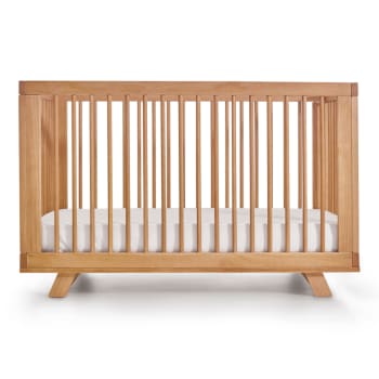 Kyoto - Pack lit bébé évolutif avec matelas bois massif 70x140 cm