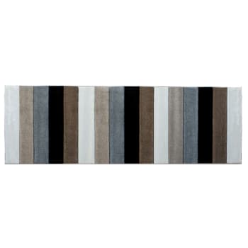 Unique Loom Voyage Tappeto Corridore Orientale – Marrone/Avorio, 70x185 Cm – Polipropilene, Tessuto A Macchina, Turchia