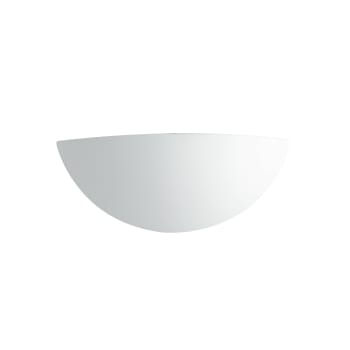 Abel - Aplique de yeso blanco pintable 13x17x41cm.