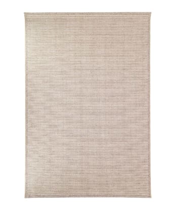 NATUREL - Alfombra de decoración natural mezcla lana beige 115x170, oeko-tex®