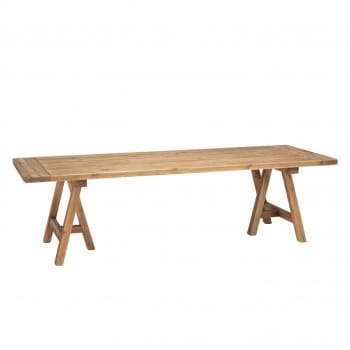 Andrian - Table à manger 270x100cm bois Pin recyclé