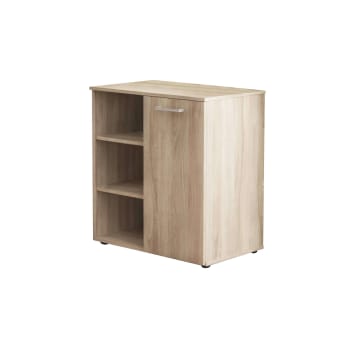 Pouf da ingresso Merlin Sonoma 48 x 40 x 35 cm Rovere Sonoma - negozio di  mobili