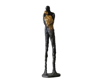 A DEUX - Statuette en résine noir