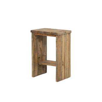 Kalenda - Table de chevet en bois d'épicéa massif
