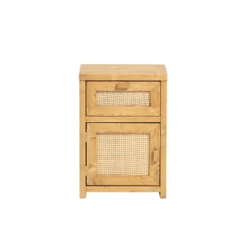 Organizer Artemio In Legno Con Cassetti | Mobile Aggiuntivo Per Armadio O Scrivania | Beige 35x15x26 Cm | Personalizzabile Con Colori E Paillettes
