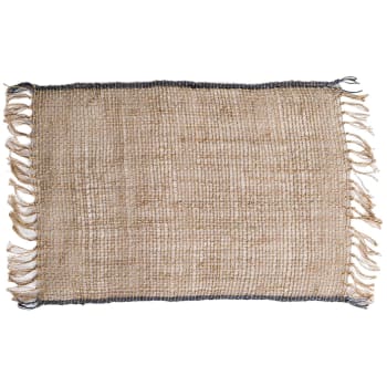 Pacific - Mantel individual rectangular de fibras naturales 58 x 34 cm