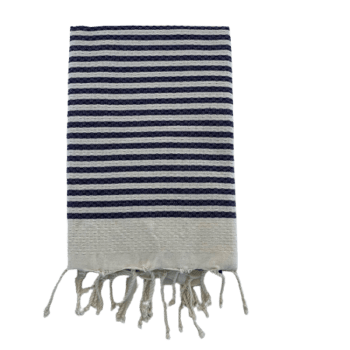 Fouta traditionnelle Yadara Navy 100x200