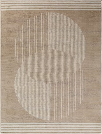 Enso2 - Tappeto Scandinavo Moderno Marrone/Beige 160x215