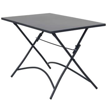 VidaXL Tavolo Da Bistro Antracite 70x70x72 Cm In Plastica Resistente Alle Intemperie