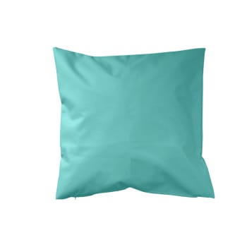 Housse de coussin d'extérieur en tissu outdoor polyester/toile vert