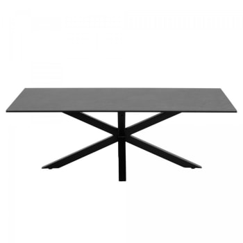 Havan - Table basse rectangulaire 130x70cm en céramique