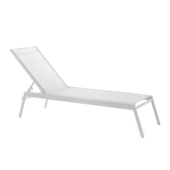 Clariss lettino prendisole in alluminio | di lusso Made in Italy