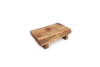 CHOP - Planche à servir en bois 28x17xH7,5cm