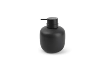 FAIN - Distributeur de savon en porcelain noir 100cl