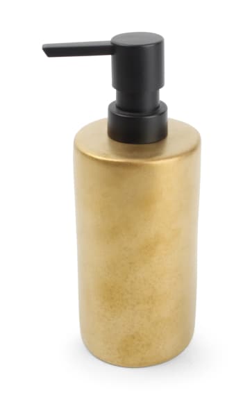 FAIN - Distributeur de savon en porcelain doré 35cl