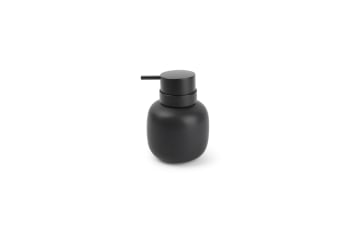FAIN - Distributeur de savon en porcelain noir 44cl