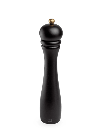 Checkmate - Moulin à sel manuel en bois noir mat 30 cm