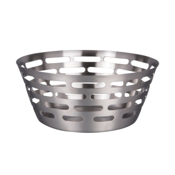 Corbeilles à pain, Design Corbeille à pain ovale argenté