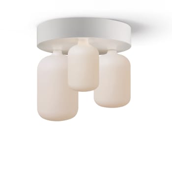 GIOCONDA - Lámpara con rosetón blanco