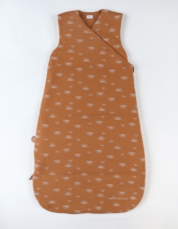 Kendi & babou - Gigoteuse imprimé soleil en jersey caramel TOG 2.0 – 3.5  100 cm