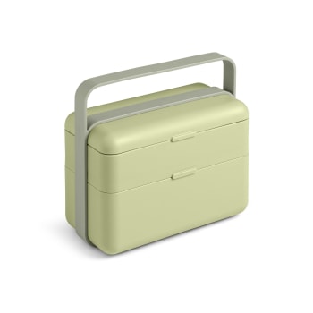 Create - Lunchbox 2 scomparti in polipropilene verde