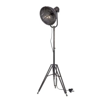 BRANDO - Lampadaire tripod studio indus metal