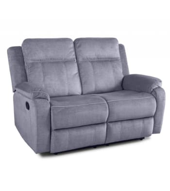  Relax Lounge - Sofá reclinable futón con 2 almohadas