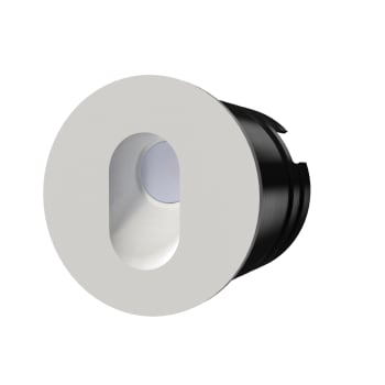 BELY - Applique à LED ronde blanc en aluminum