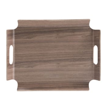 Möve Oak Plateau Bois Chêne 30x10x2 Cm - Étagère Salle De Bain Naturelle