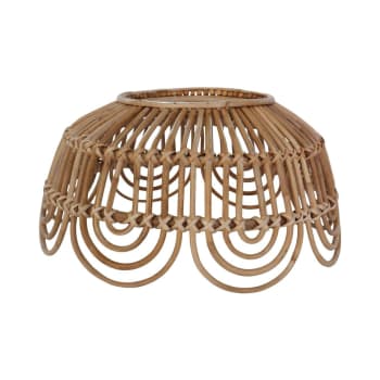 Suspension 57x57x79 cm en lin naturel | Maison et Styles Suspension 57x57x79 cm en lin naturel | Maison et Styles