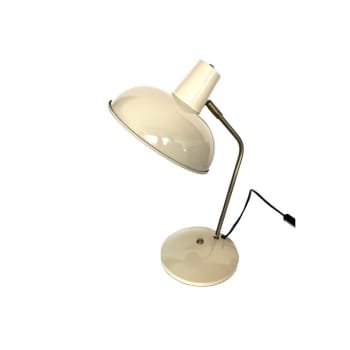 Hortense - Lampe de bureau en métal crème