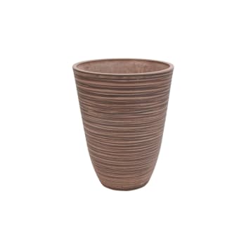 Vaso quadrato alto KUBE TOWER VASO 30X30 H90 - EURO3PLAST