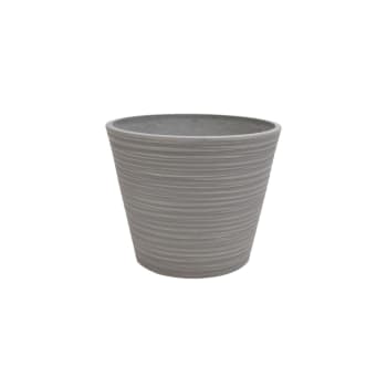 idea-station fioriera plastica 6 pezzi, 11 cm, bianco, piazza, piccolo, fioriere da esterno, interno, vasi da esterno, vaso fiori, balcone
