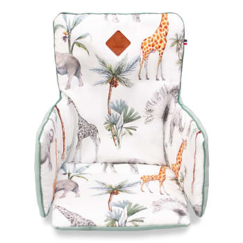 Safari - Coussin chaise haute réversible