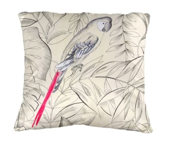 Perroquets - Coussin en polyester imprimé Perroquets 40*40 cm