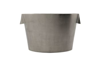 Buck - Großer Sektkübel aus Aluminium, grau