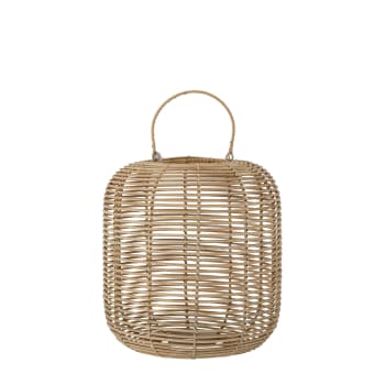 Mikasa Set Di 2 Lanterne In Filo Metallico Con Vetro - Effetto Ombré, Colori Oro E Nero, Altezze 35,6 E 26,7 Cm