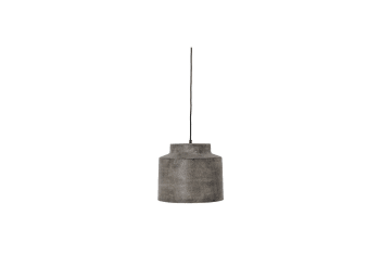 Grei - Lampe pendante en métal grise