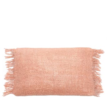 OH MY GEE - Coussin en coton rose 30x50