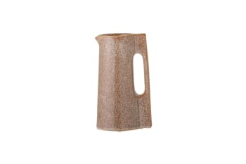 Bethina - Vase en grès orange H25cm