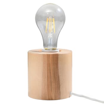 Salgado - Schreibtischlampe aus Höhe 10 cm, naturholz