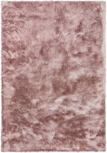 WHISPER - Alfombra pelo largo rosa 80x150