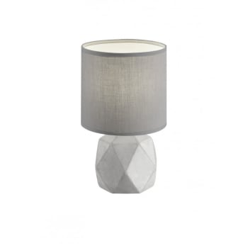 Pike - Lampe design en béton gris