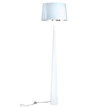 Totem ls - Lámpara de pie en metal blanco 177,5cm