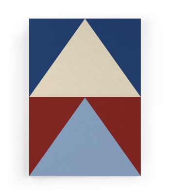 TRIANGLES - Peinture sur toile 60x40 imprimé HD Triangles