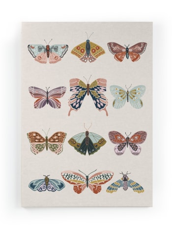BUTTERFLIES 1 - Peinture sur toile 60x40 imprimé HD Papillons