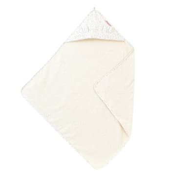 PETIT BUIS - Cape de bain coton bio 75x75 cm