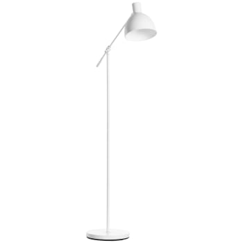 Lámpara de pie 30 x 30 x 155 cm color blanco